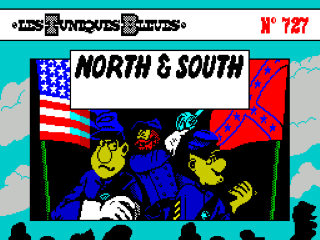 North & South title screen for ZX Spectrum